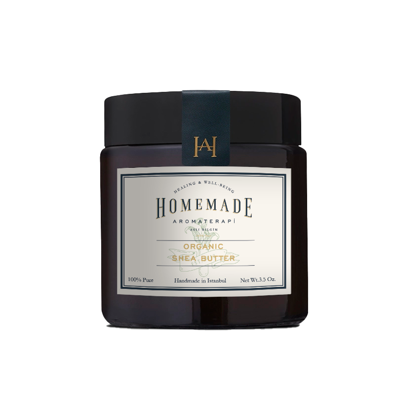 Homemade Aromaterapi | Organic Shea Butter – 100% Raw & Unrefined – 100g