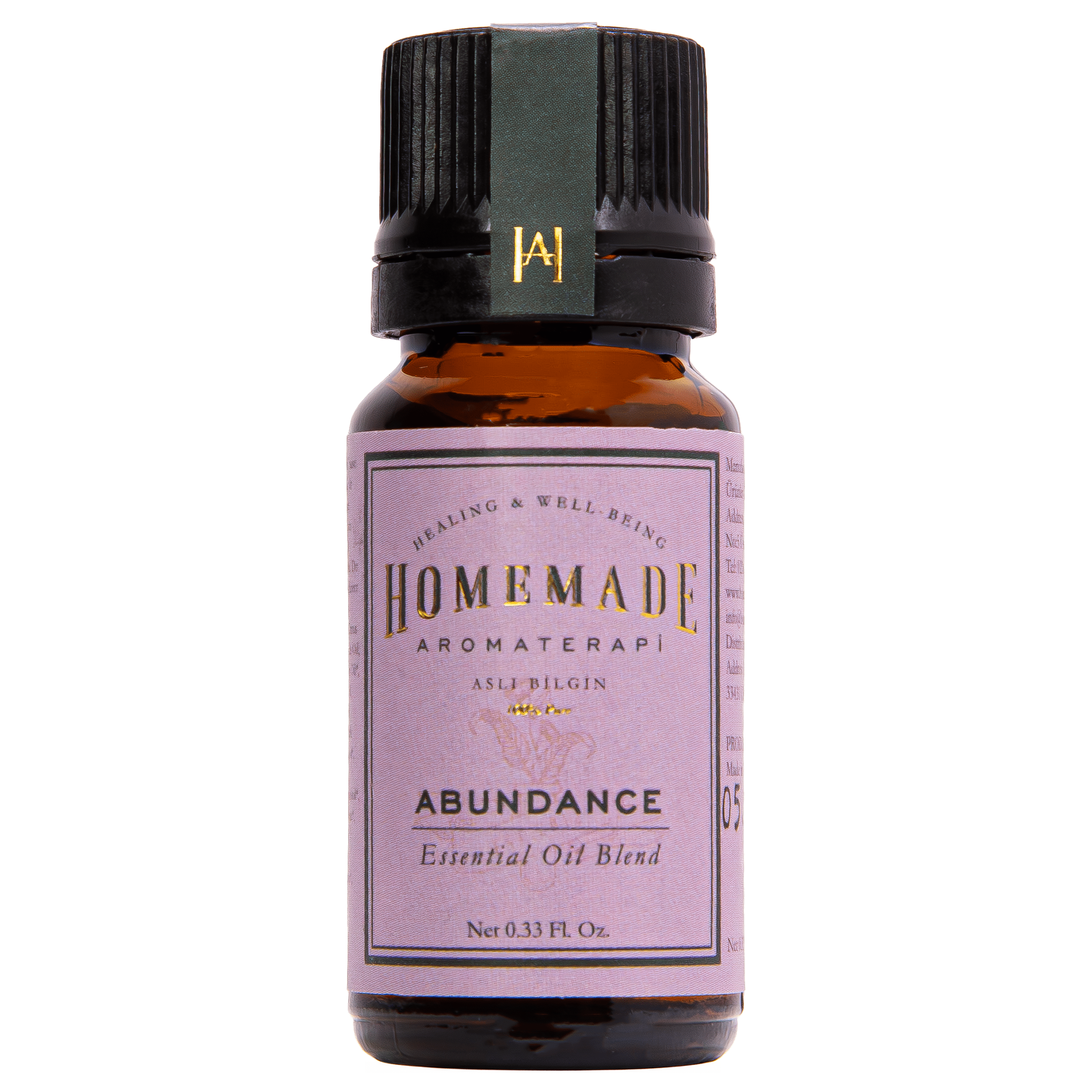 Homemade Aromaterapi | Abundance Essential Oil Blend – Uplifting & Prosperity Ritual – 10ml - Klearus