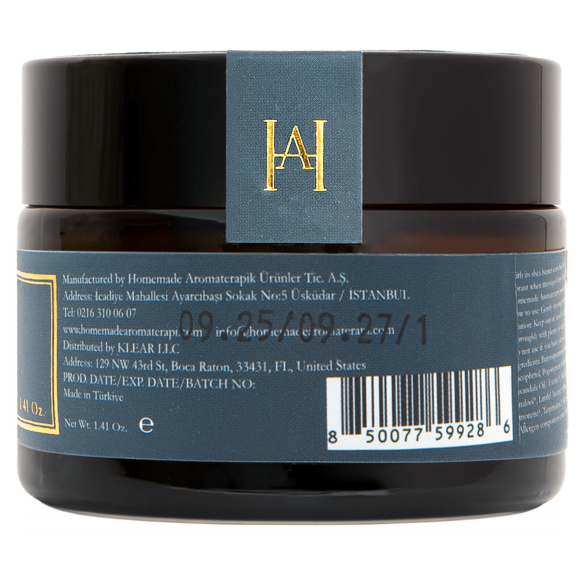 Homemade Aromaterapi | After Shave Care Cream 1.4 fl oz - Klearus