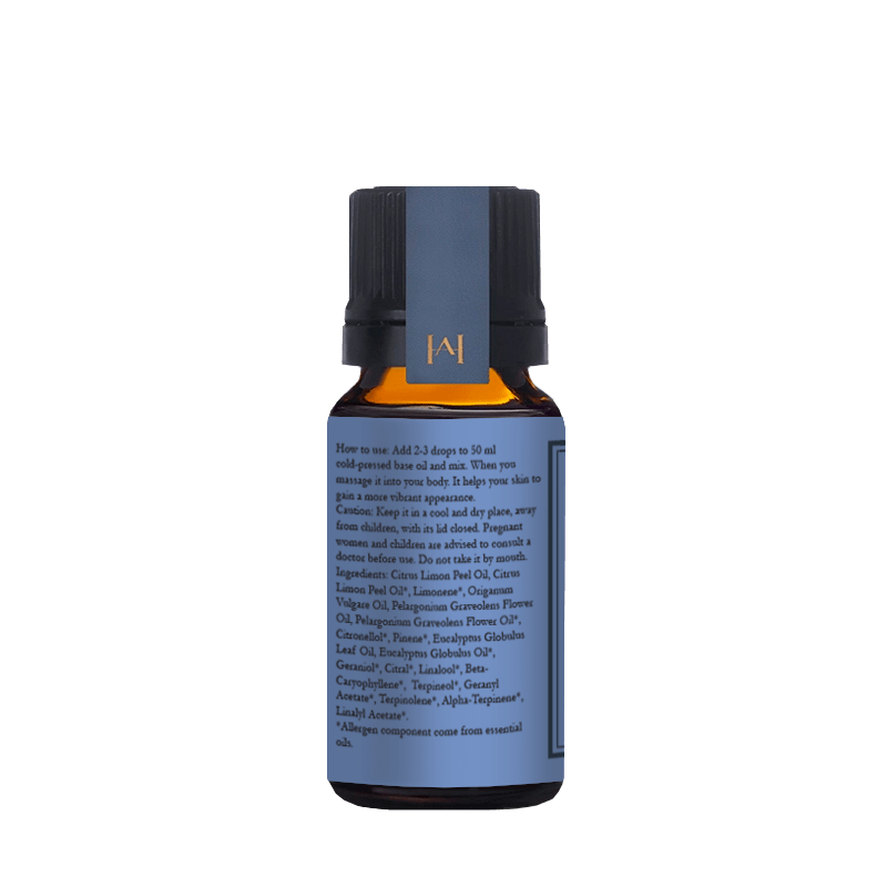 Homemade Aromaterapi | Be Well Essential Oil Blend – Herbal Immunity & Clarity – 0.33 FL Oz. - Klearus