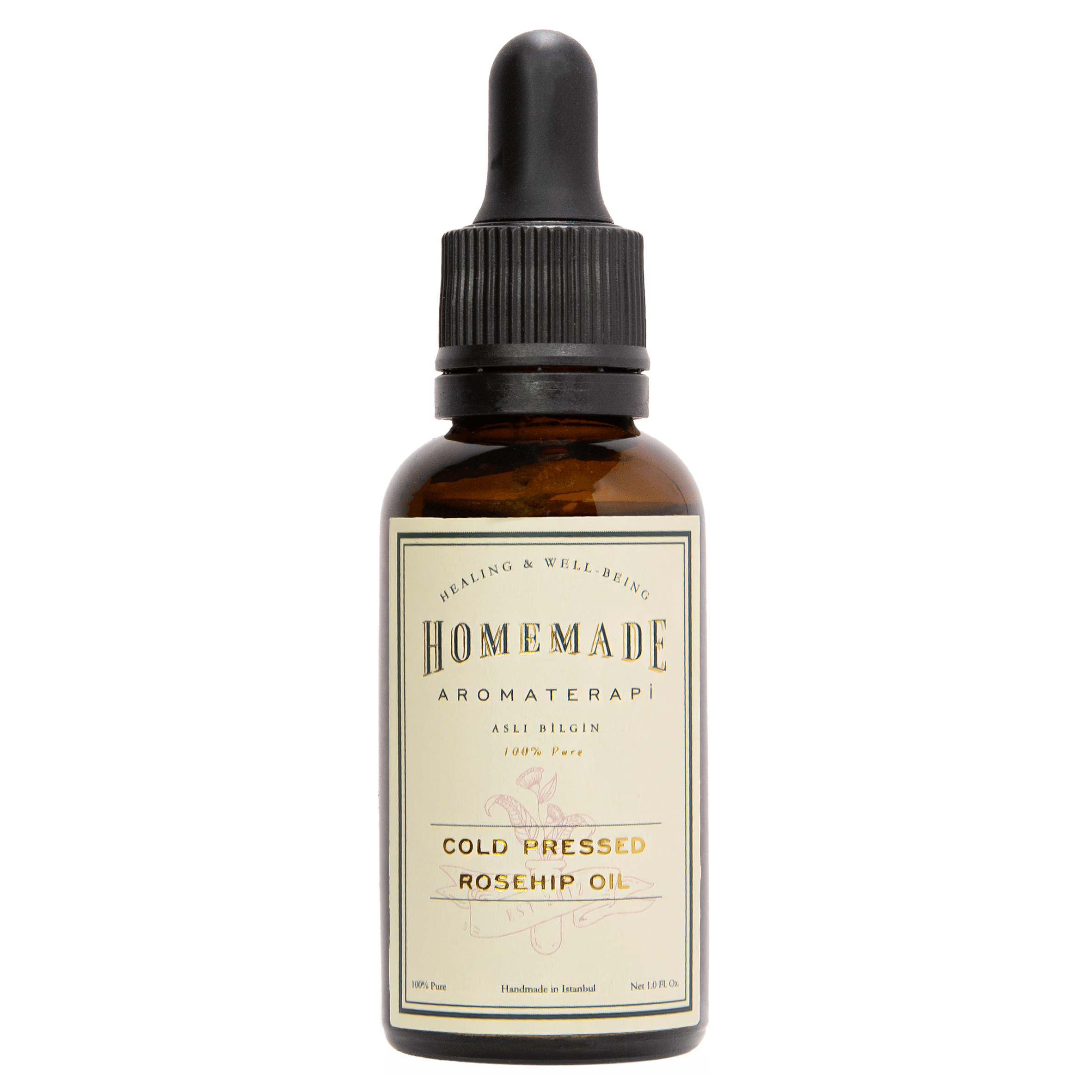 Homemade Aromaterapi | Cold Pressed Rosehip Oil – 1.0 FL Oz. - Klearus