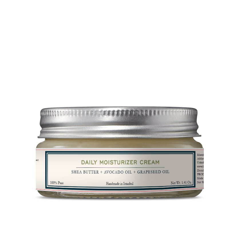 Homemade Aromaterapi | Daily Moisturizer Cream – Shea Butter + Avocado + Grapeseed – 40g - Klearus