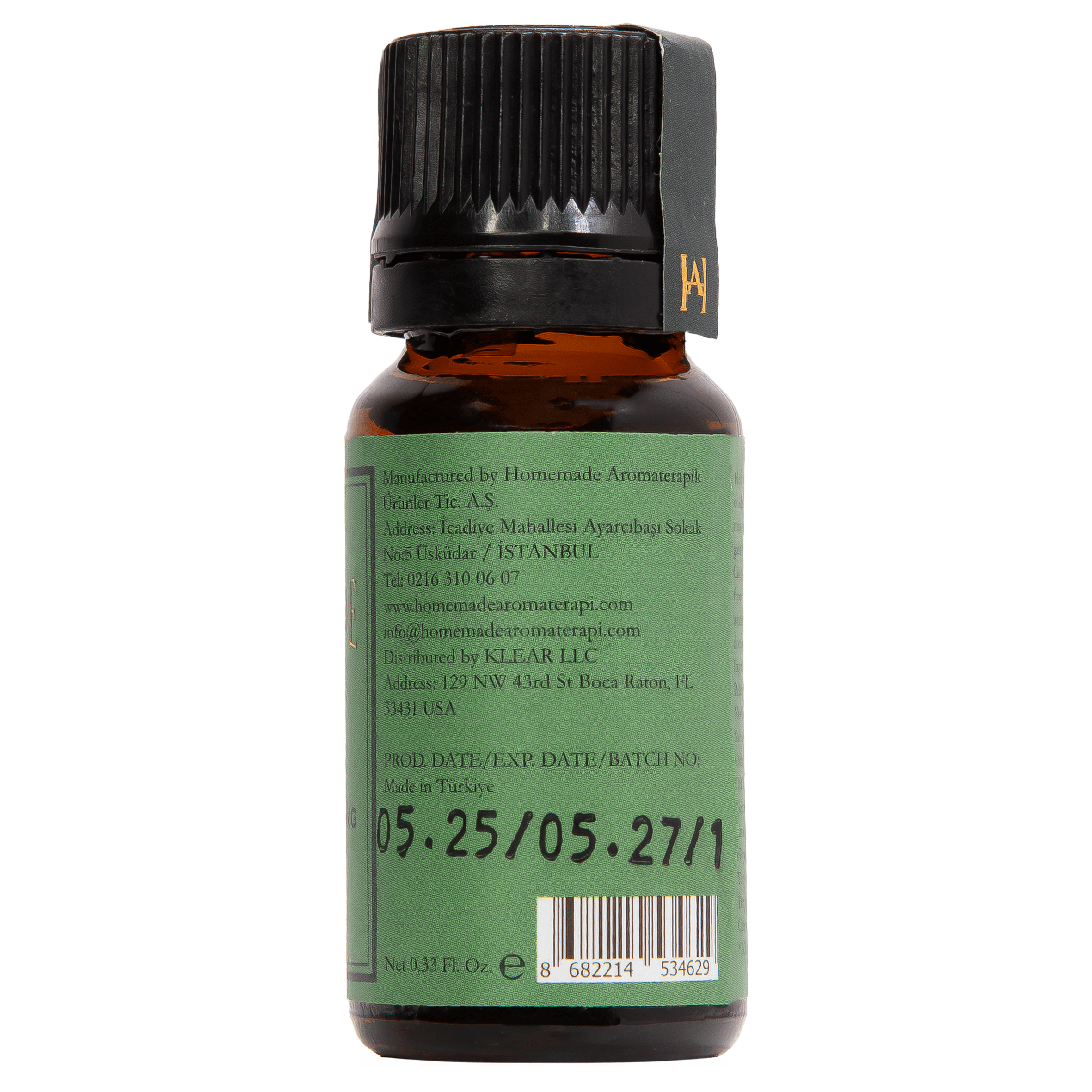 Homemade Aromaterapi | Energy Cleaning Essential Oil Blend – Uplifting & Clarifying – 0.33 FL Oz. - Klearus