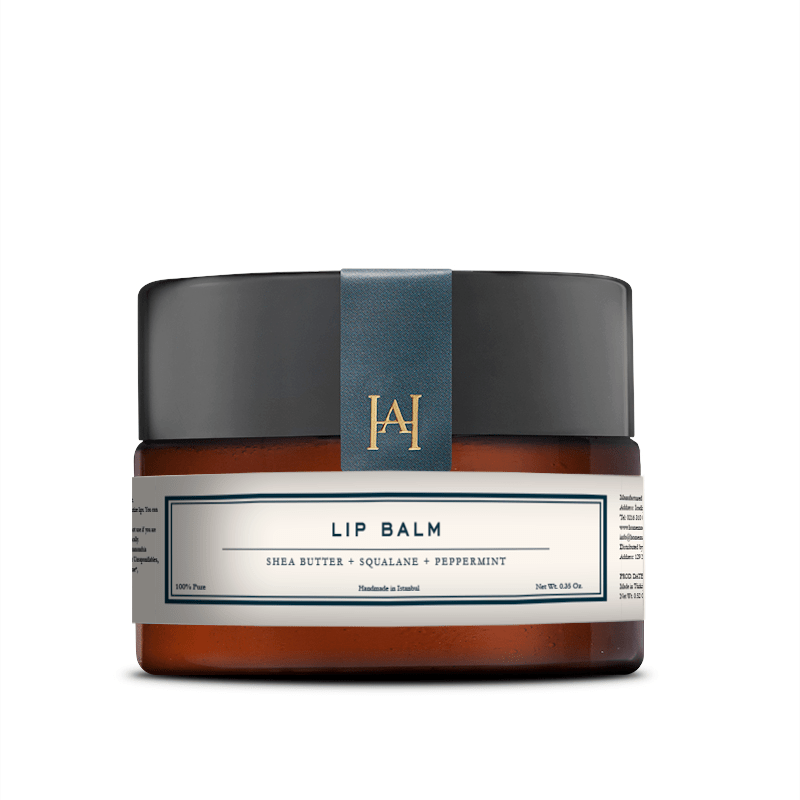 Homemade Aromaterapi | Lip Balm – Shea Butter + Squalane + Peppermint – 0.35 Oz. - Klearus