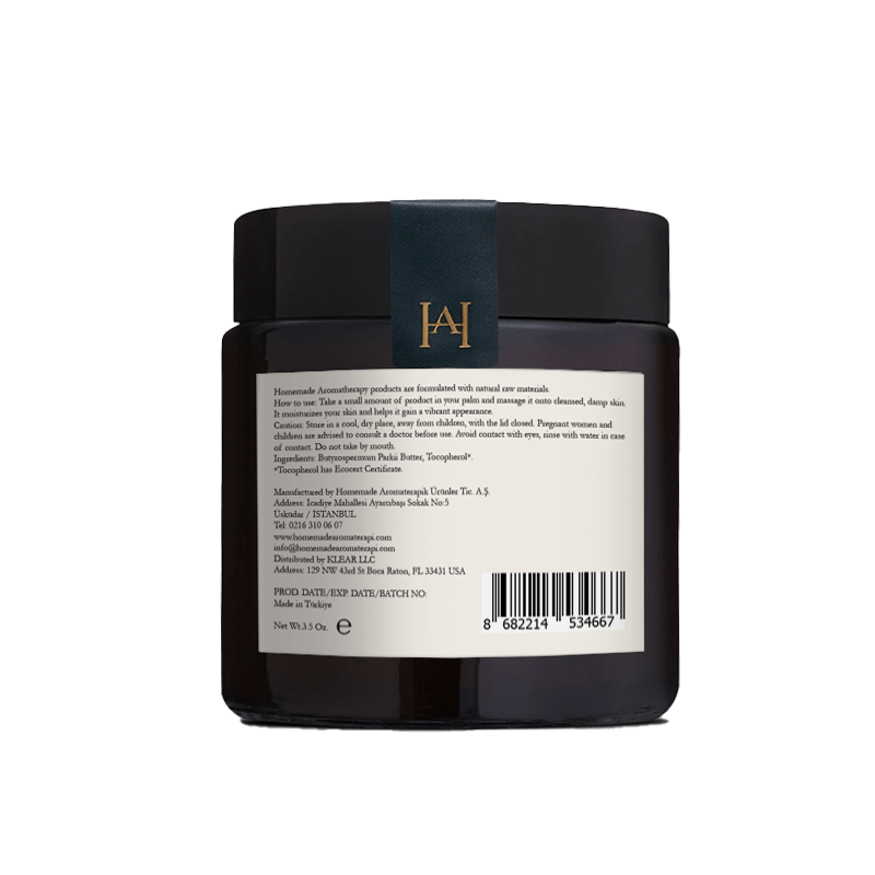 Homemade Aromaterapi | Organic Shea Butter – 100% Raw & Unrefined – 100g - Klearus