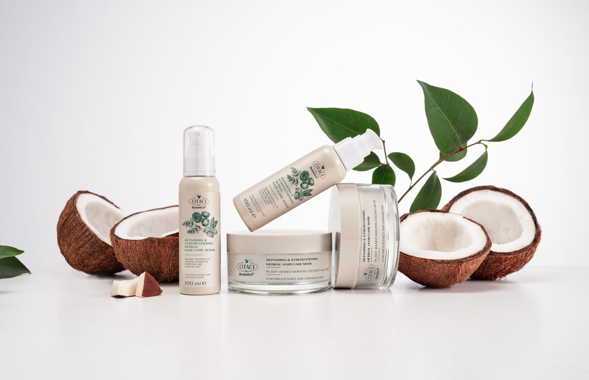 OTACI Botanics+ Repairing & Strengthening Herbal Hair Care Mask - 200 mL - Klearus