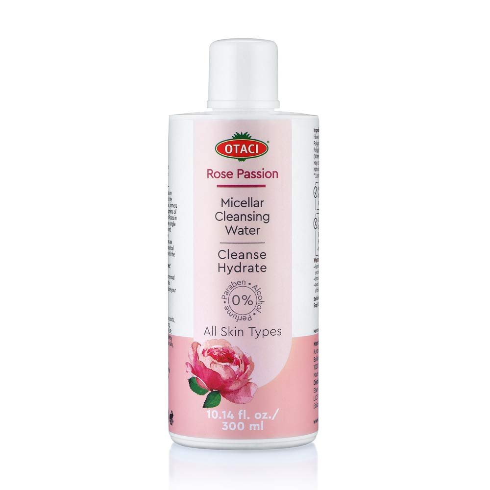 Otaci Rose Passion Micellar Cleansing Water | Rosewater & Micellar Technology | Effective Makeup Remover | 300ml - Klearus