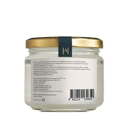 Homemade Aromaterapi | Cold Pressed Coconut Oil – 8.8 oz
