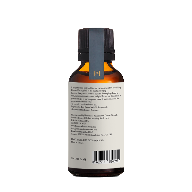 Homemade Aromaterapi | Cold Pressed Rosehip Oil – 1.0 FL Oz.