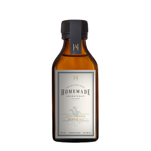 Homemade Aromaterapi | Cold Pressed Sesame Oil – 3.38 FL Oz.