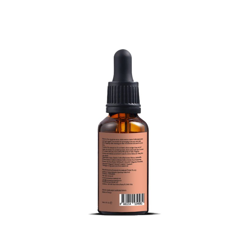 Homemade Aromaterapi | Hyaluronic Acid Face Serum – Rose + Hibiscus + 2.8% HA – 30ml
