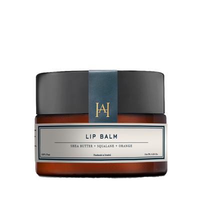 Homemade Aromaterapi | Lip Balm – Shea Butter + Squalane + Orange – 0.35 Oz.