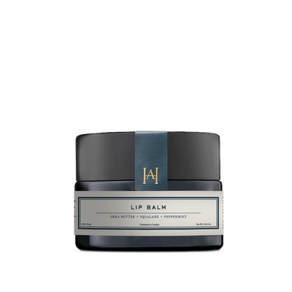 Homemade Aromaterapi | Lip Balm – Shea Butter + Squalane + Peppermint – 0.35 Oz.