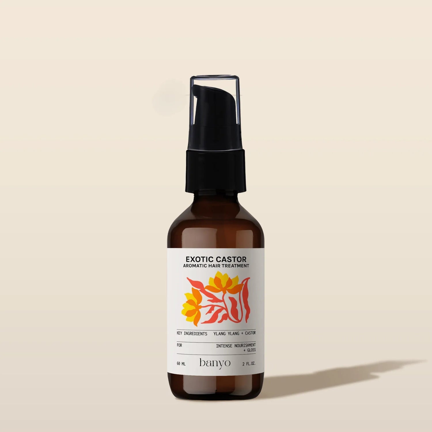 banyo | Exotic Castor Aromatic Hair Treatment – Strength &amp; Shine – 2 FL Oz - Klearus