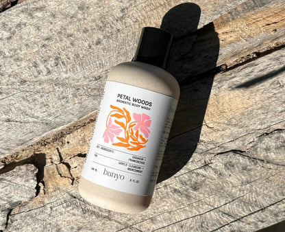 banyo | Petal Woods Aromatic Body Wash – Floral Woods + Benzoin Calm – 8 FL Oz - Klearus