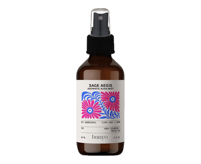 banyo | Sage Aegis Aromatic Aura Mist – Clarity &amp; Calm – 2 FL Oz - Klearus