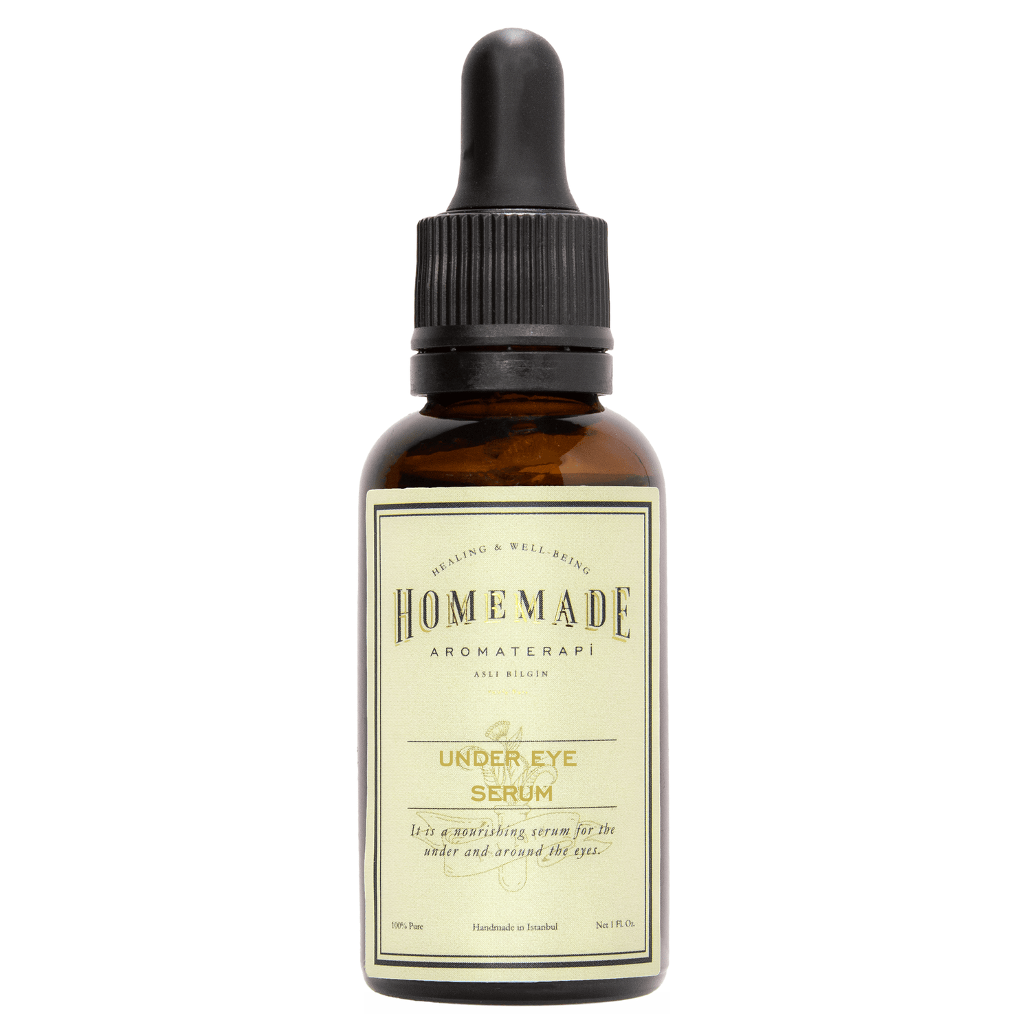 HMA | Under Eye Serum | Carrot Seed + Rosehip + Lavender | 1 FL Oz. | HomeMade Aromaterapi - Klearus