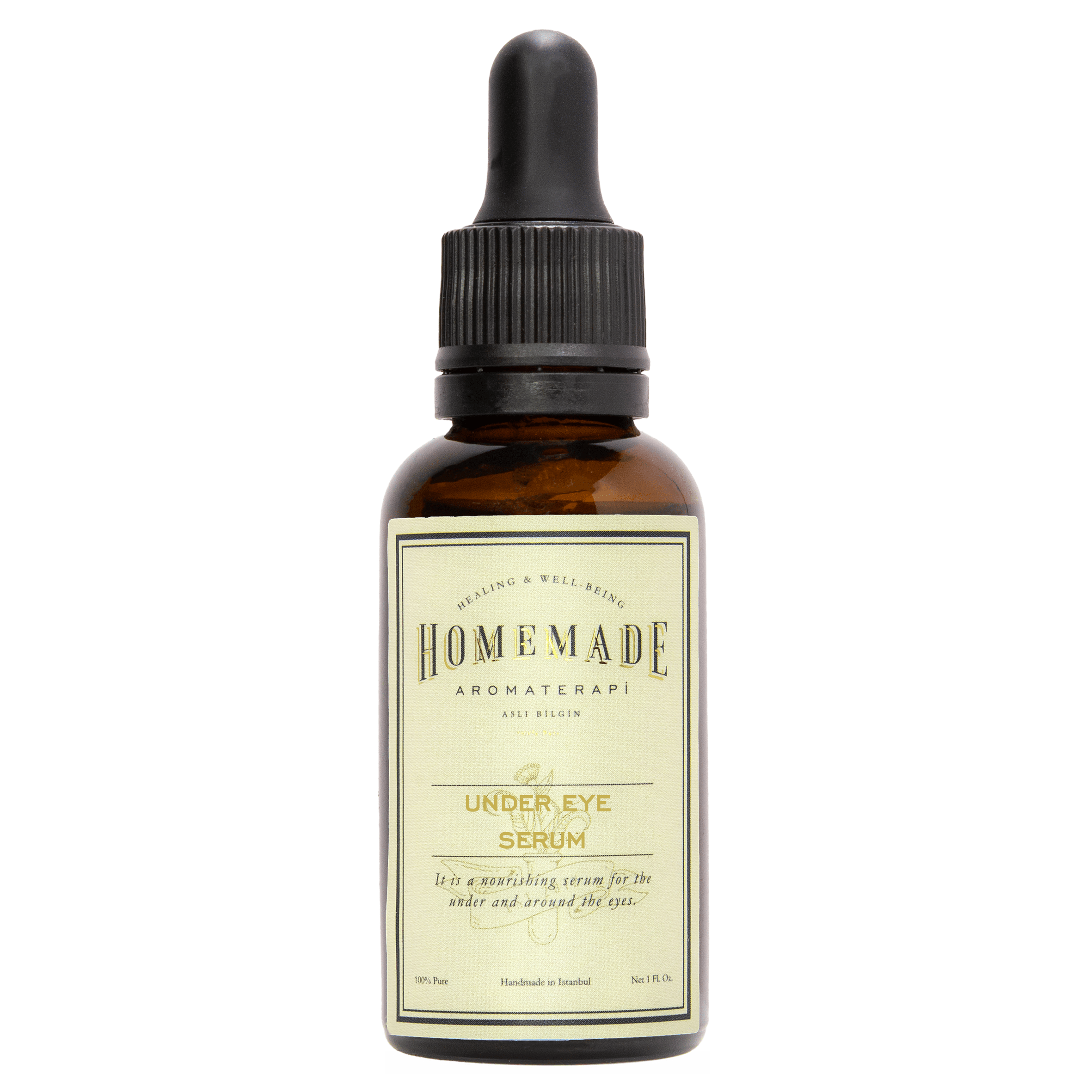 HMA | Under Eye Serum | Carrot Seed + Rosehip + Lavender | 1 FL Oz. | HomeMade Aromaterapi - Klearus