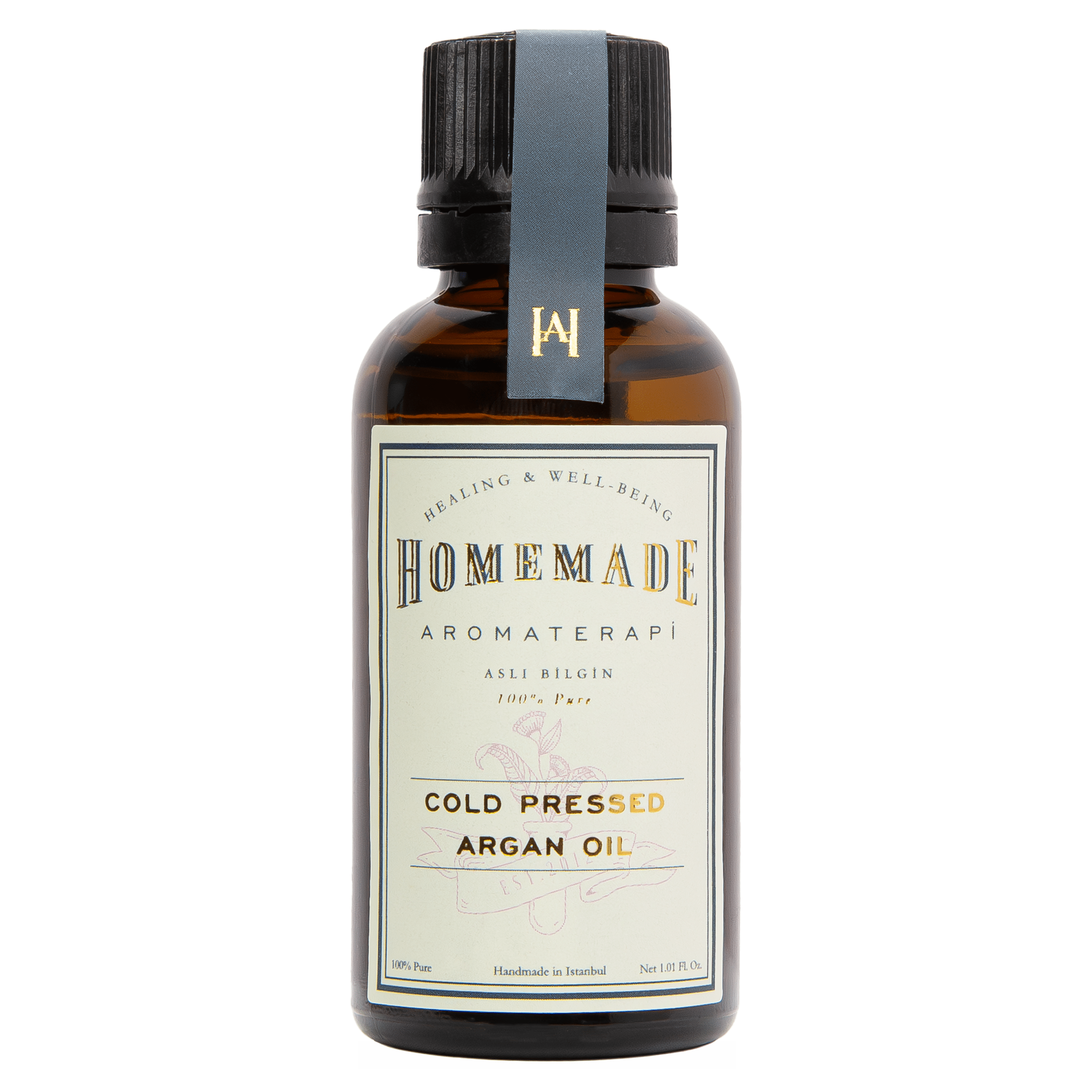 Homemade Aromaterapi | 100 Percent Pure Cold Pressed Argan Oil 1 fl oz - Klearus