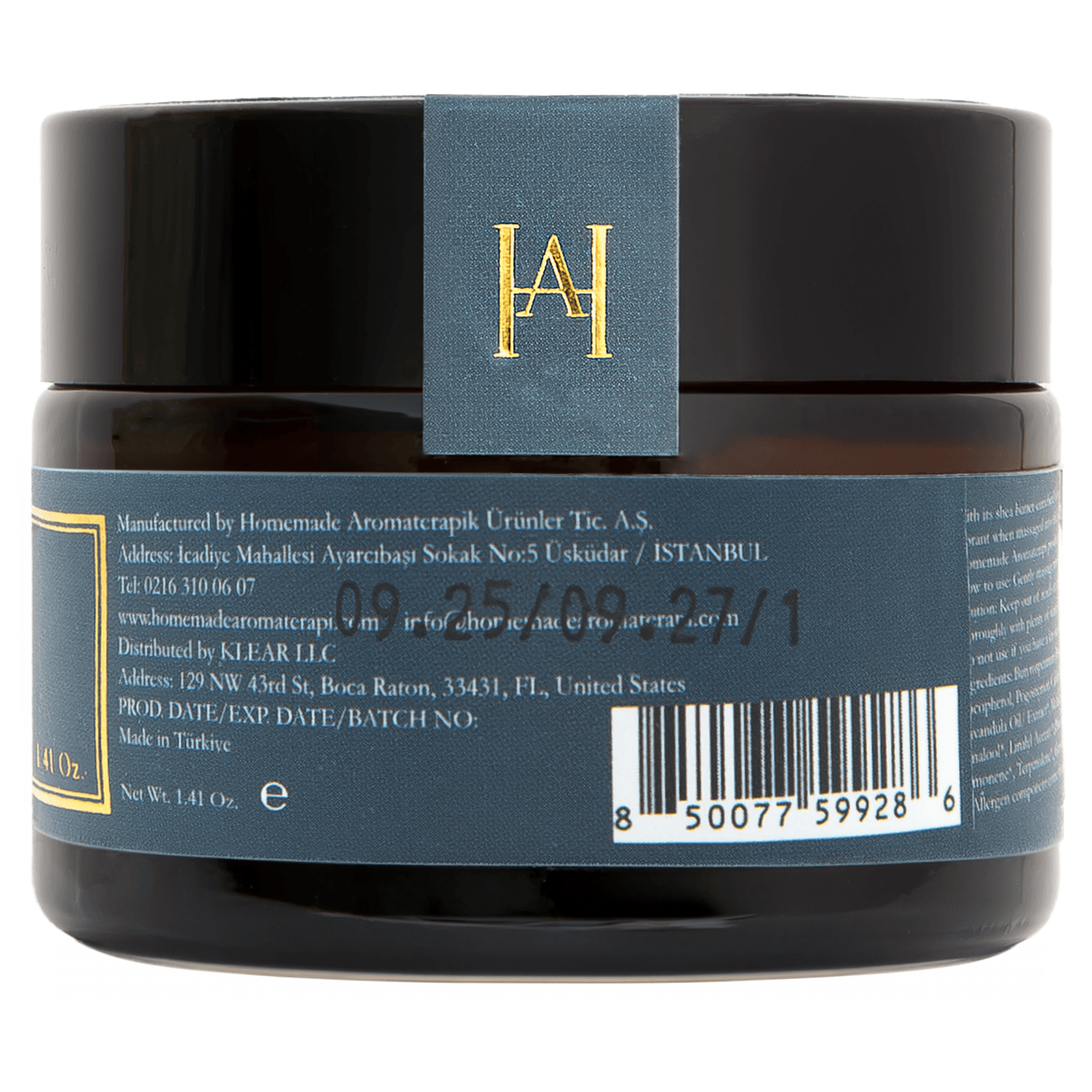 Homemade Aromaterapi | After Shave Care Cream 1.4 fl oz - Klearus