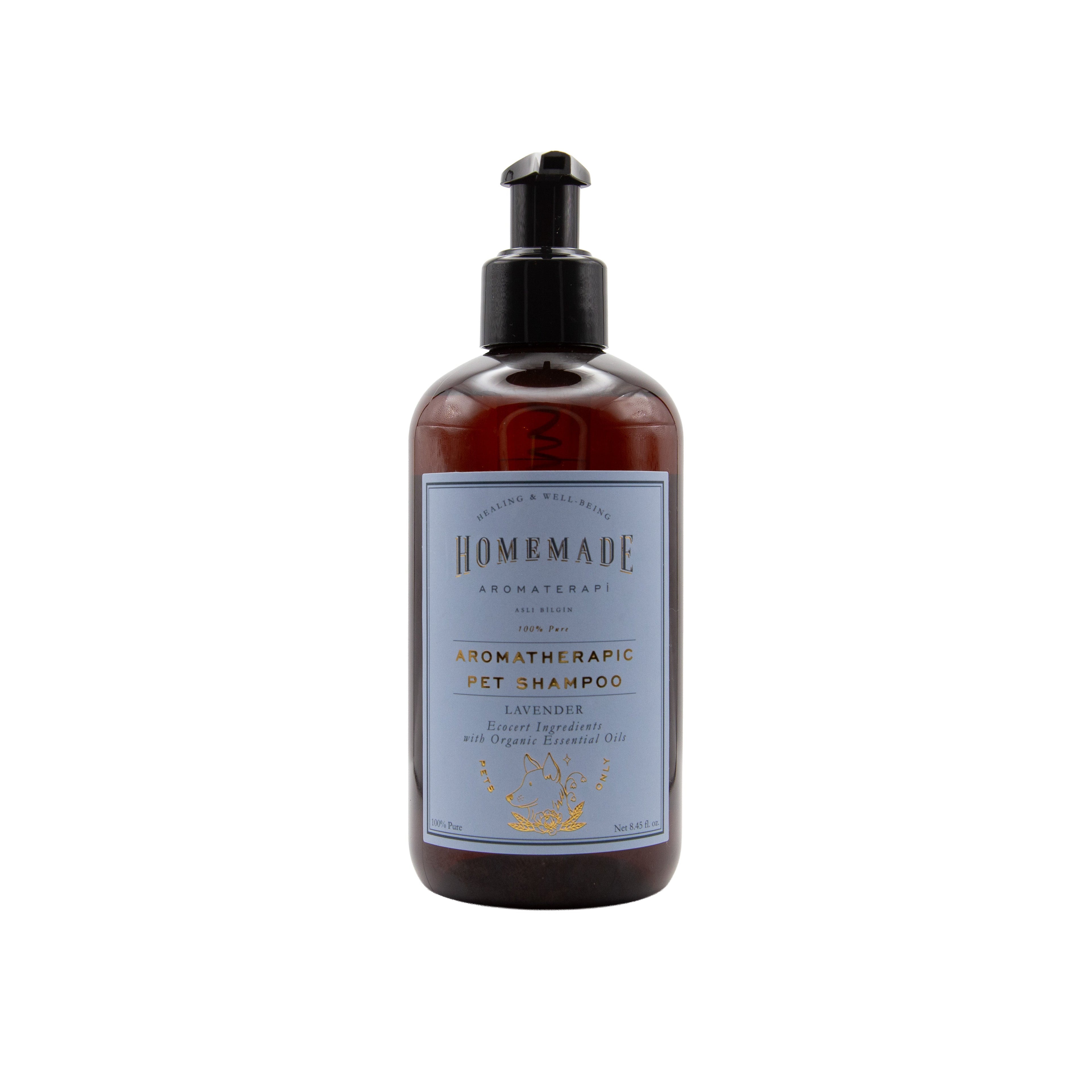 Homemade Aromaterapi | Aromatherapic Pet Shampoo Lavender 8.4 fl oz - Klearus