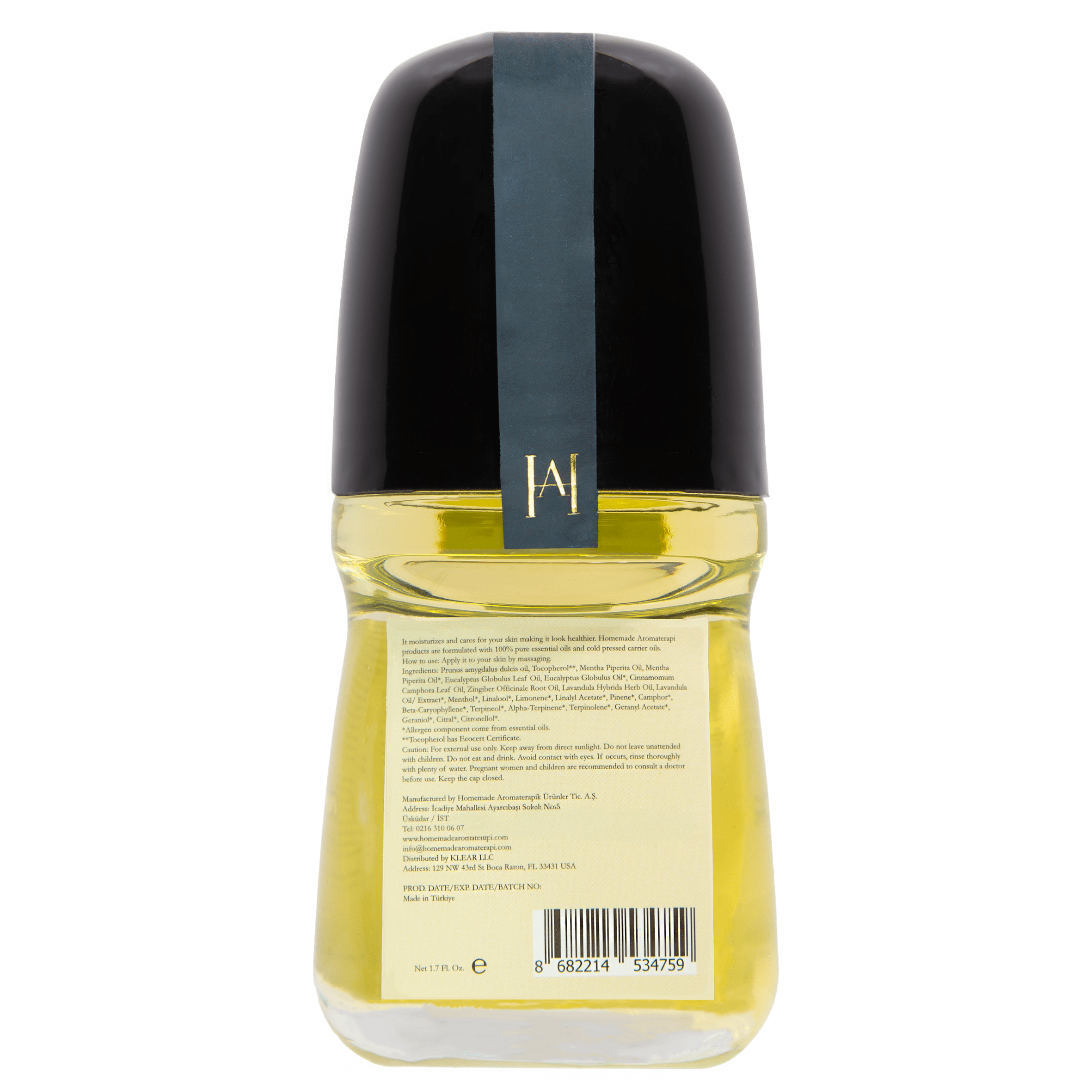 Homemade Aromaterapi | Body Massage Roll – 1.7 FL Oz. - Klearus