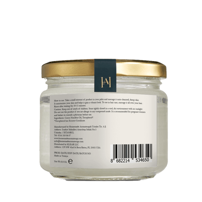 Homemade Aromaterapi | Cold Pressed Coconut Oil – 8.8 oz - Klearus