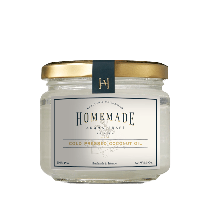 Homemade Aromaterapi | Cold Pressed Coconut Oil – 8.8 oz - Klearus