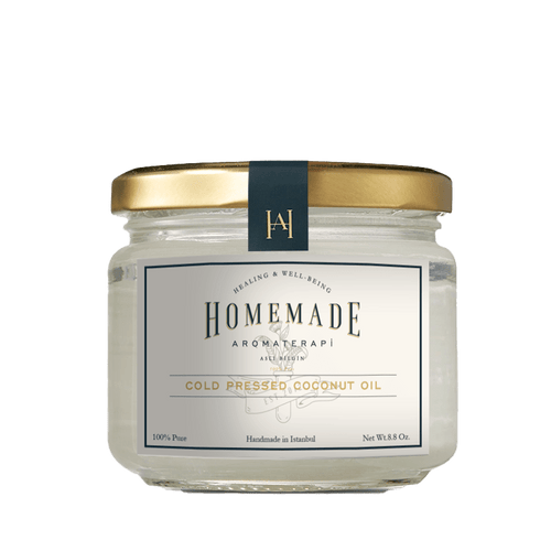 Homemade Aromaterapi | Cold Pressed Coconut Oil – 8.8 oz