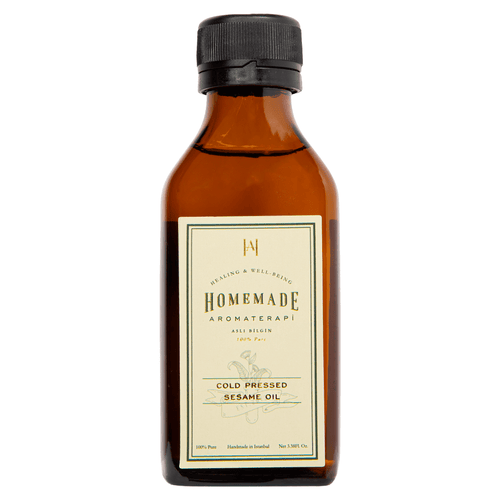 Homemade Aromaterapi | Cold Pressed Sesame Oil – 3.38 FL Oz.