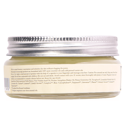 Homemade Aromaterapi | Daily Moisturizer Cream – Shea Butter + Avocado + Grapeseed – 40g - Klearus