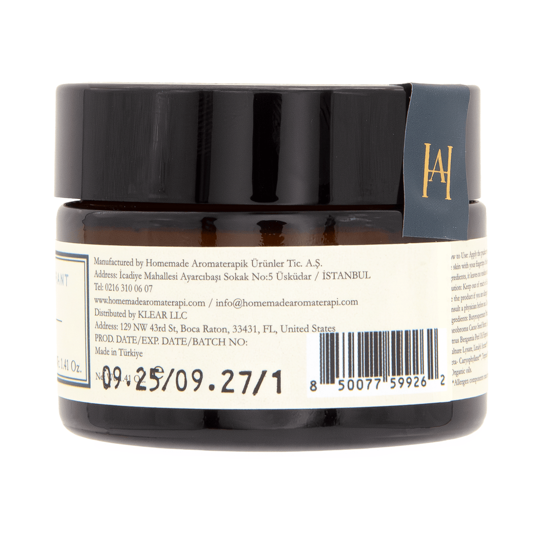 Homemade Aromaterapi | Lavender and Bergamot Natural Deodorant 1.4 fl oz - Klearus