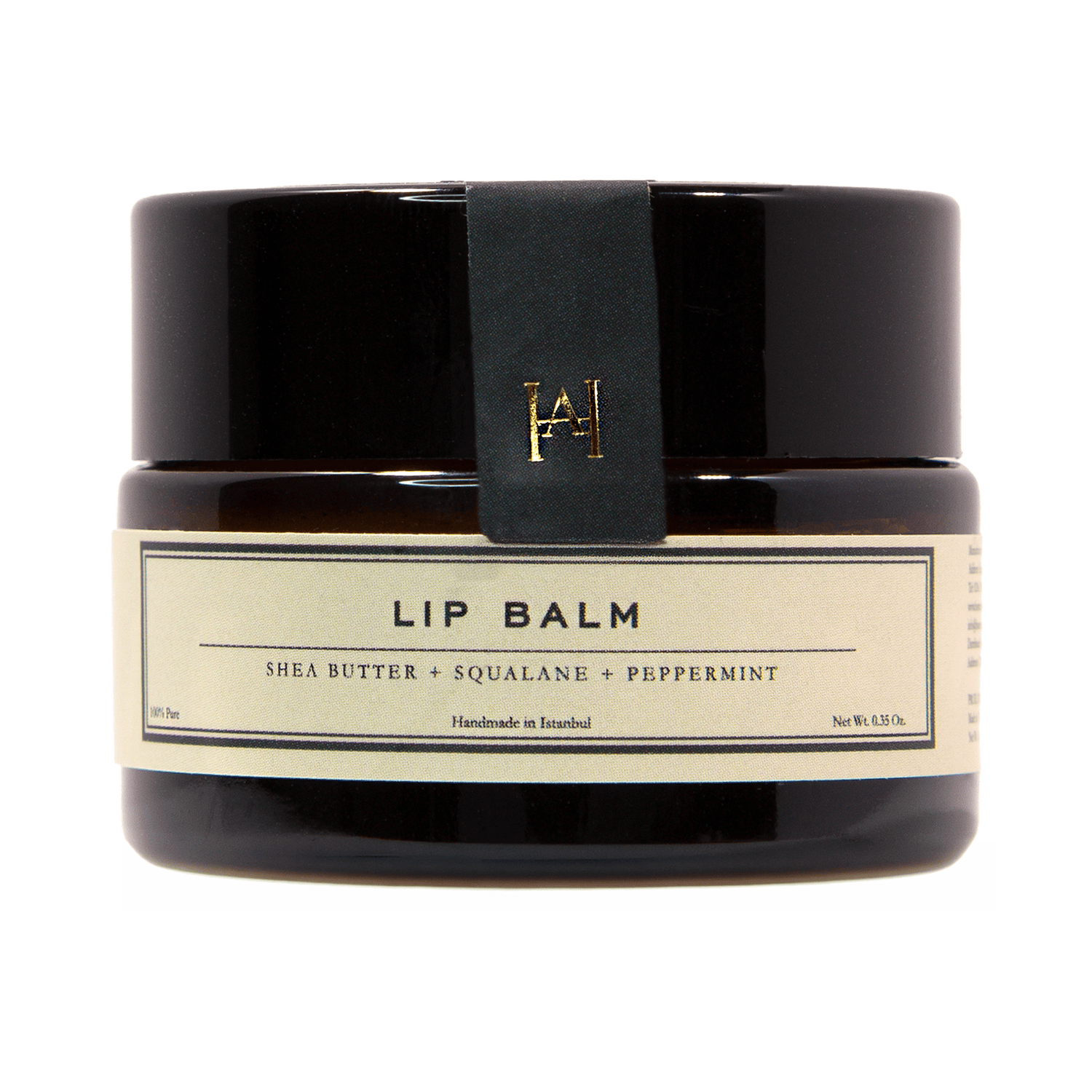 Homemade Aromaterapi | Lip Balm – Shea Butter + Squalane + Peppermint – 0.35 Oz. - Klearus