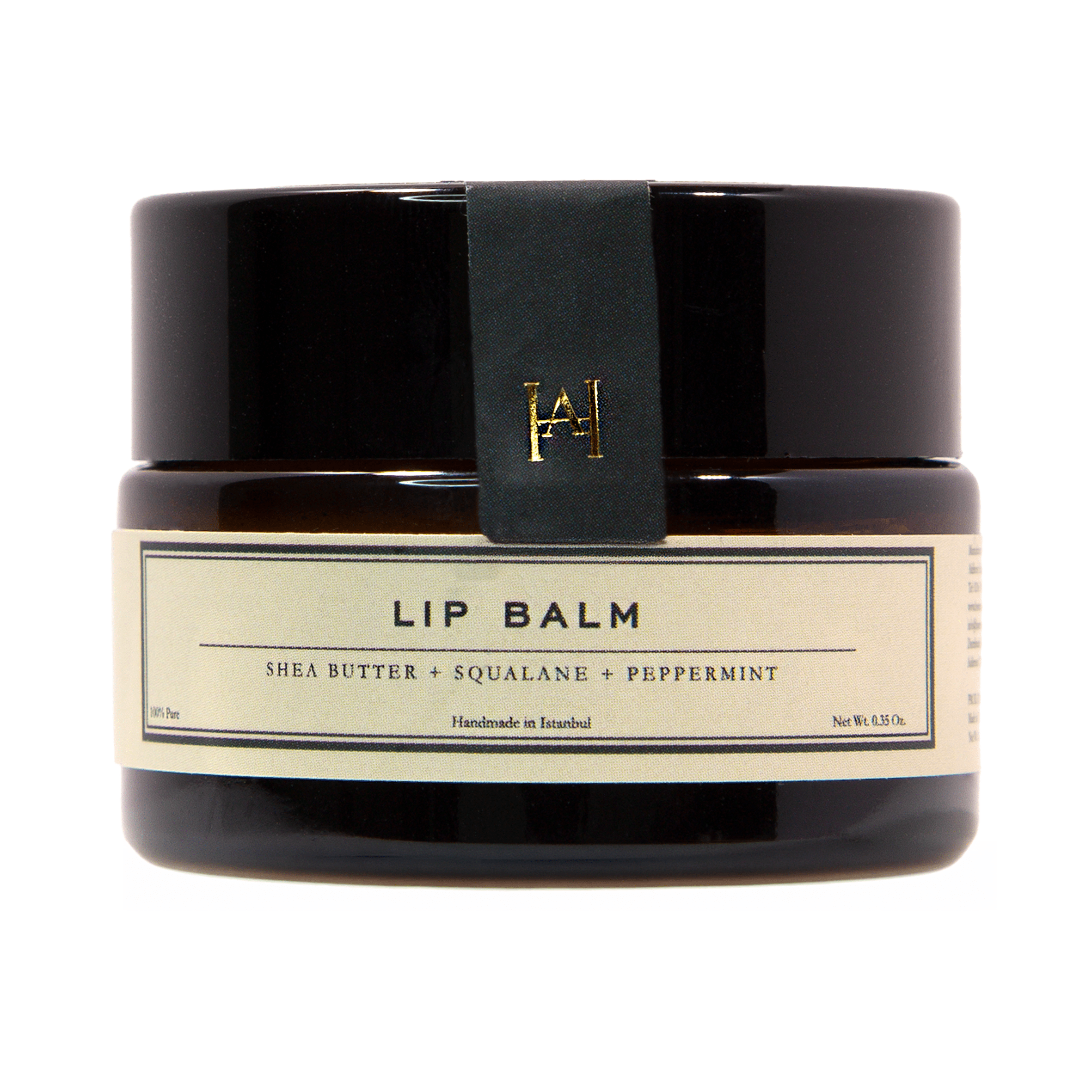 Homemade Aromaterapi | Lip Balm – Shea Butter + Squalane + Peppermint – 0.35 Oz. - Klearus