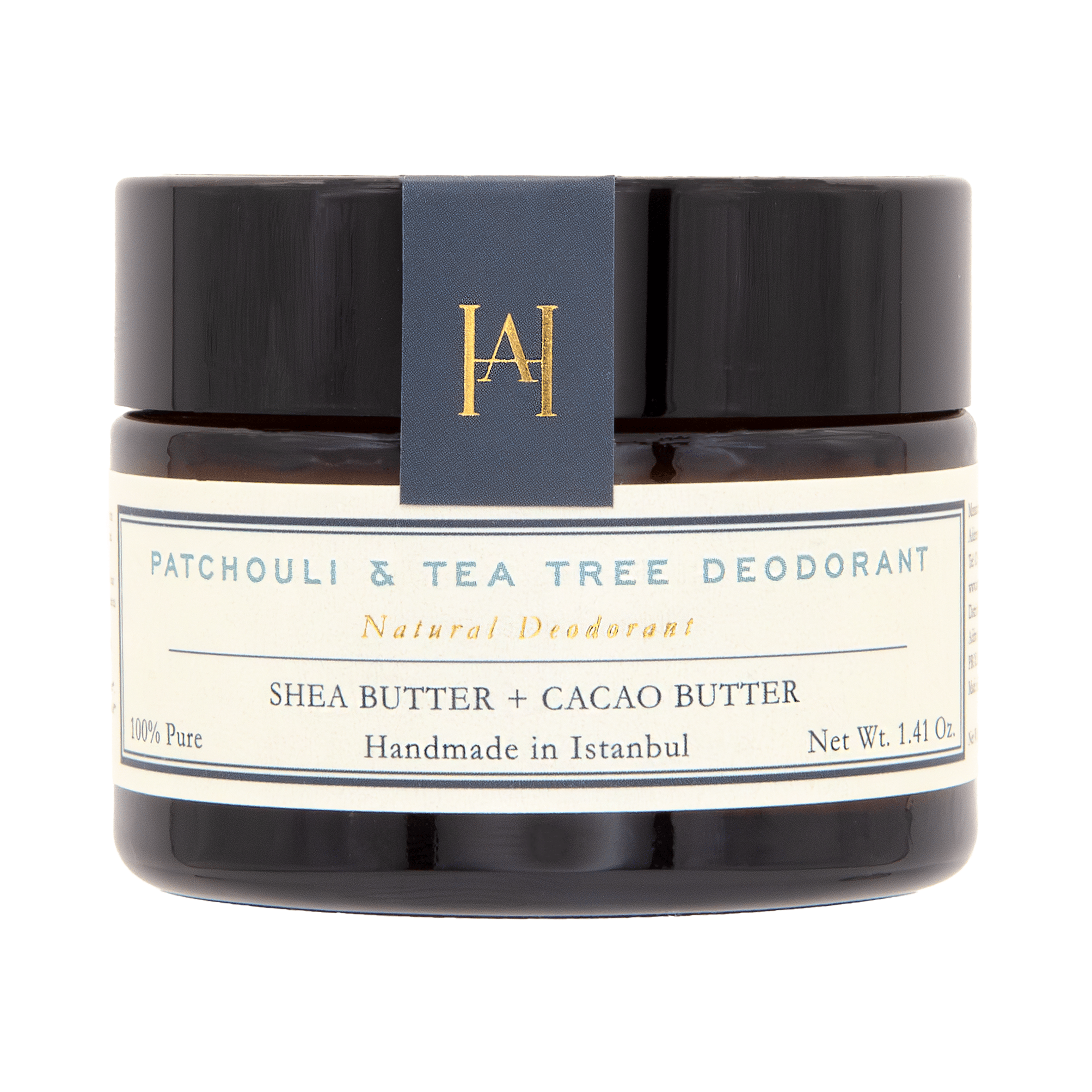 Homemade Aromaterapi | Patchouli and Tea Tree Natural Deodorant 1.4 fl oz - Klearus