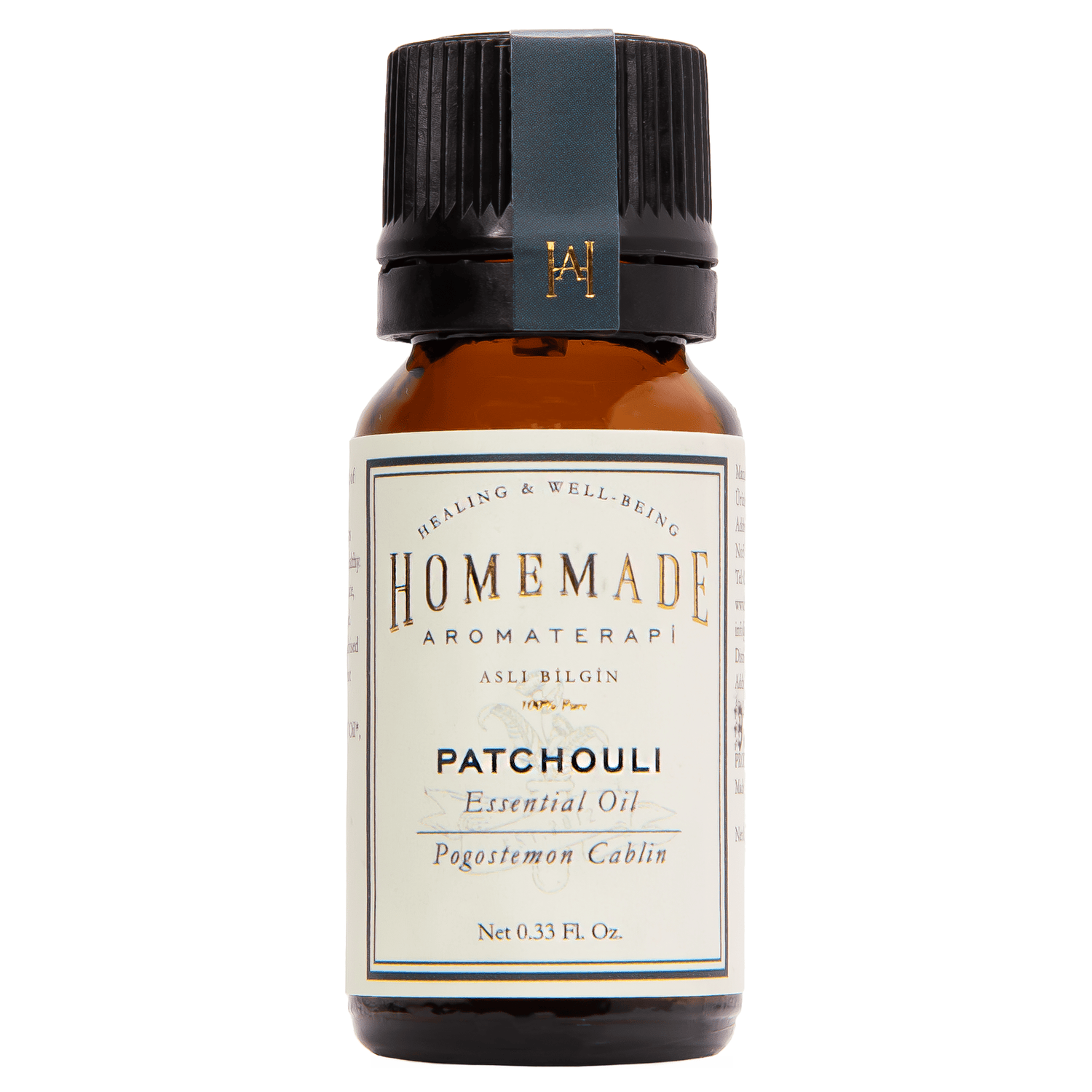 Homemade Aromaterapi | Patchouli Essential Oil 0.33 fl oz - Klearus