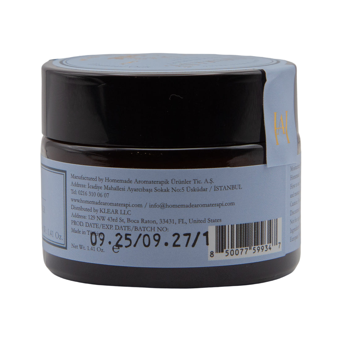 Homemade Aromaterapi | Paw Balm Shea Butter Almond Oil Lavender 1.4 fl oz - Klearus