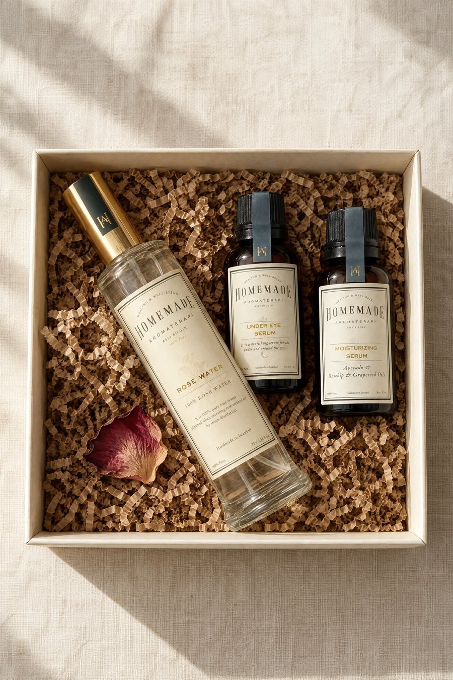 Homemade Aromaterapi | Rose Radiance Gift Box - Klearus
