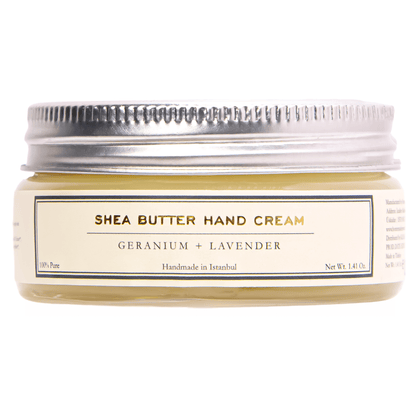 Homemade Aromaterapi | Shea Butter Hand Cream – Geranium + Lavender – 1.41 oz - Klearus