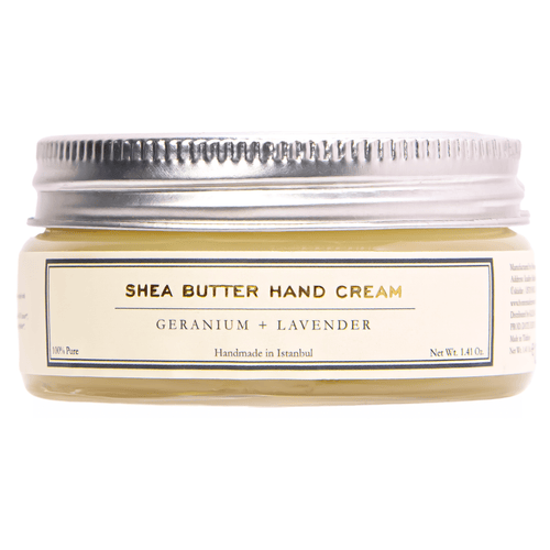 Homemade Aromaterapi | Shea Butter Hand Cream – Geranium + Lavender – 1.41 oz