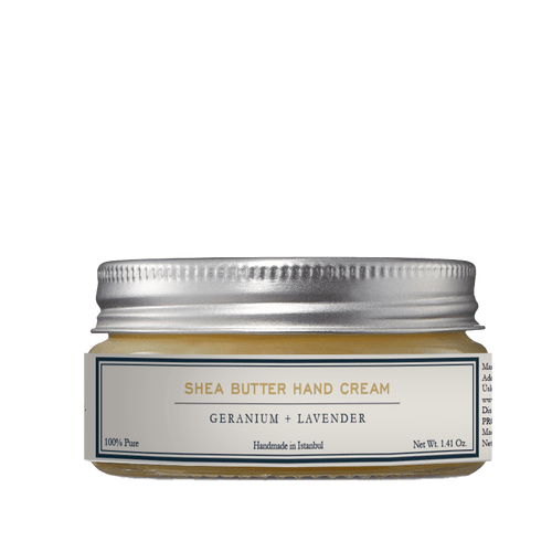 Homemade Aromaterapi | Shea Butter Hand Cream – Geranium + Lavender – 1.41 oz
