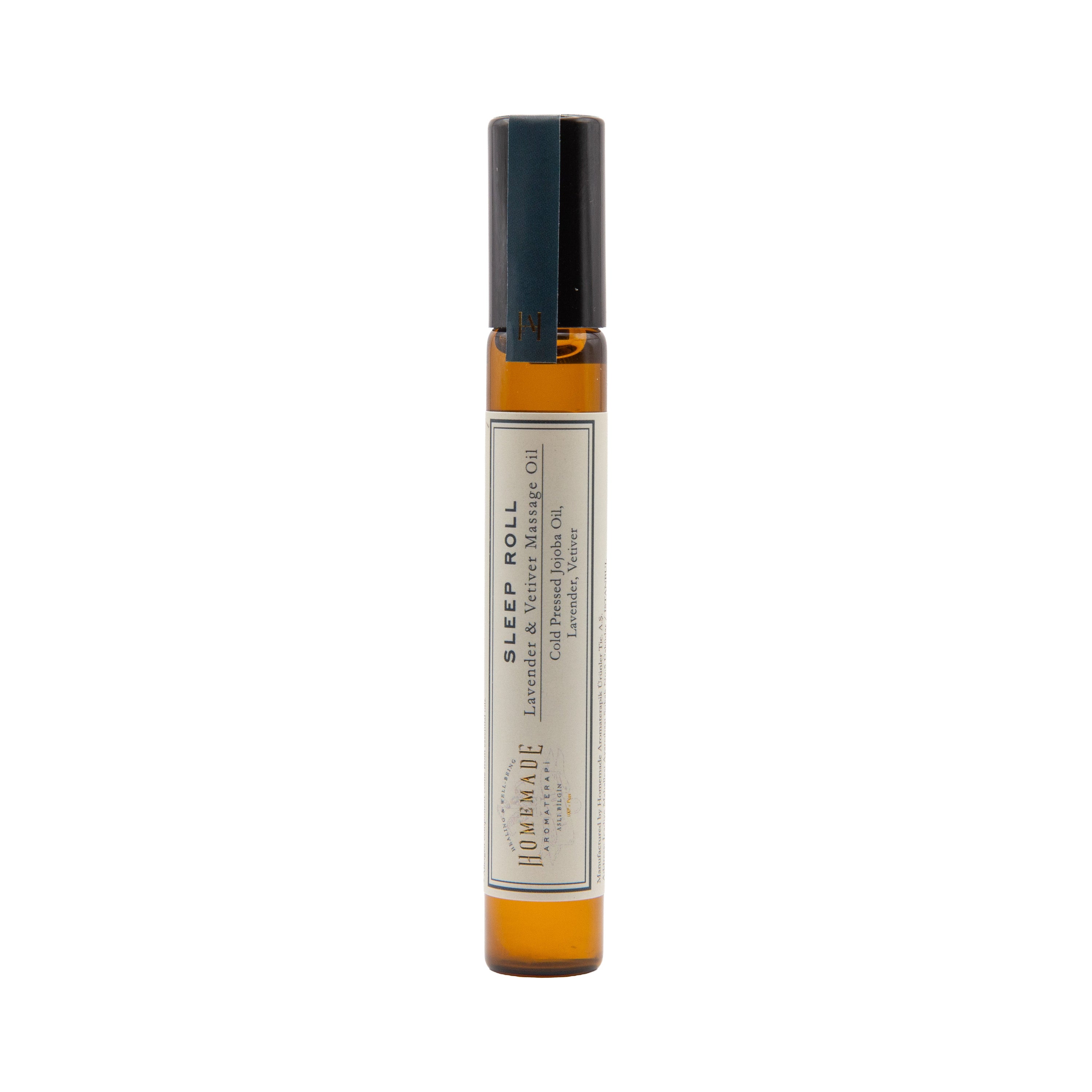 Homemade Aromaterapi | Sleep Roll Lavender Vetiver Massage Oil 0.3 fl oz - Klearus