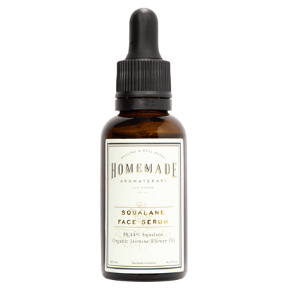 Homemade Aromaterapi | Squalane Face Serum – Jasmine Flower Oil + 99% Olive - Derived Squalane – 1 FL Oz. - Klearus