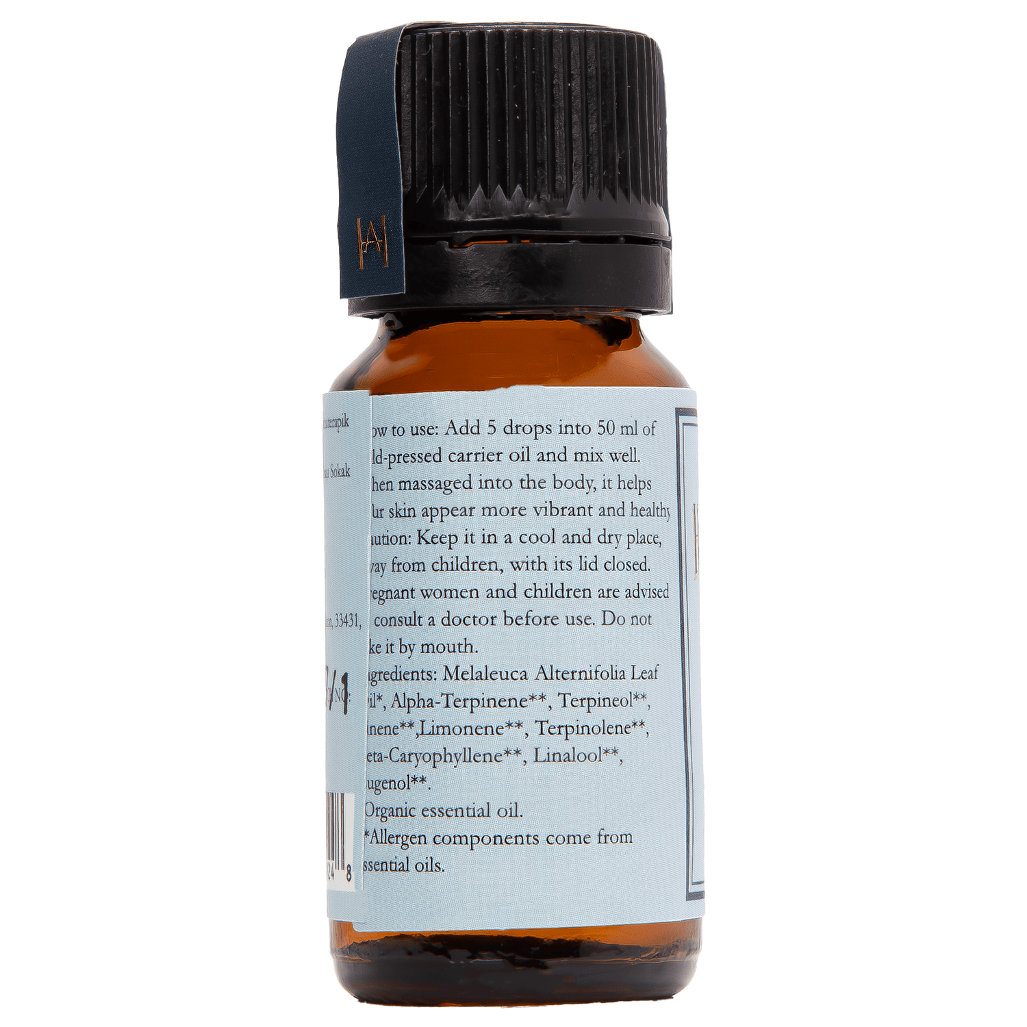 Homemade Aromaterapi | Tea Tree Essential Oil – Cleansing &amp; Restorative – 0.33 FL Oz. - Klearus
