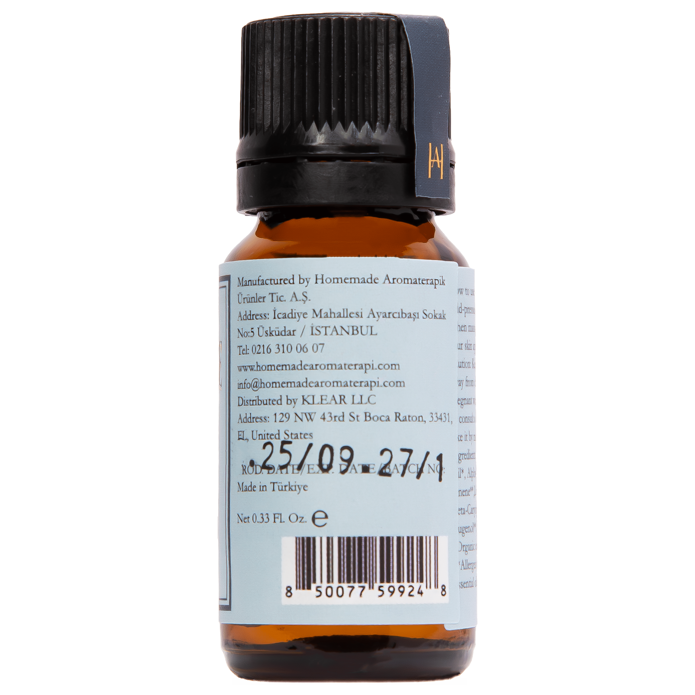 Homemade Aromaterapi | Tea Tree Essential Oil – Cleansing &amp; Restorative – 0.33 FL Oz. - Klearus