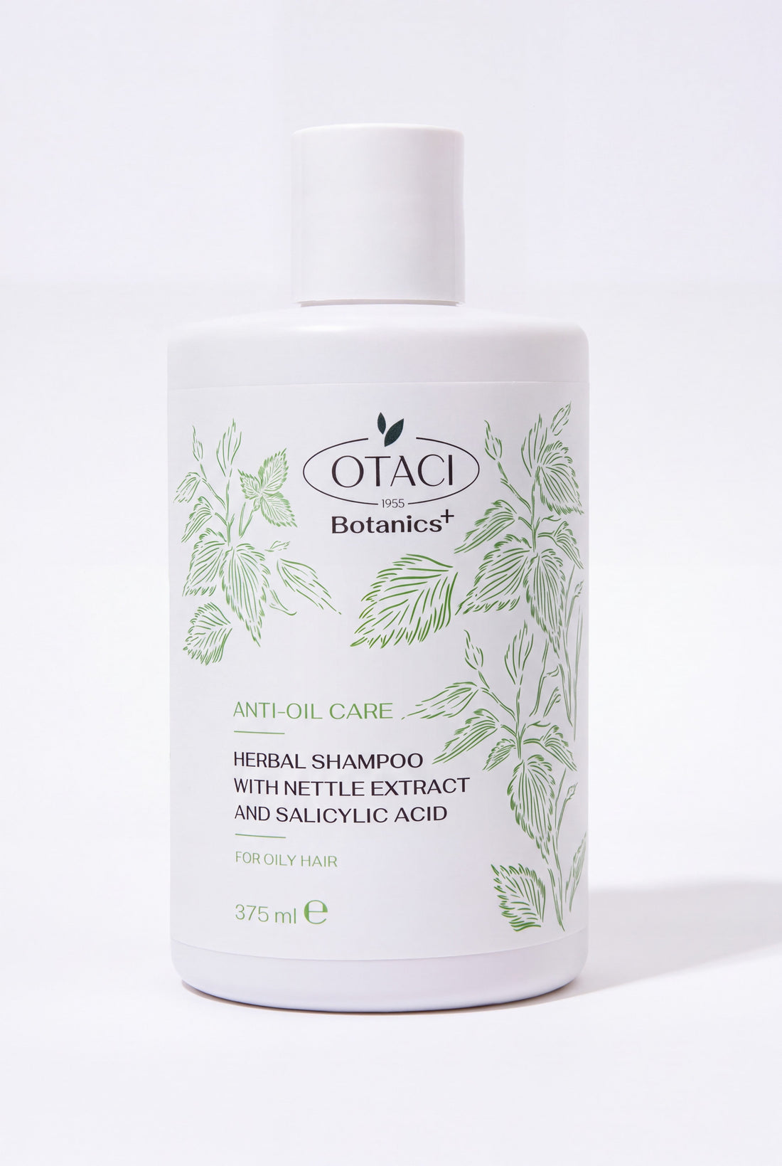 OTACI Botanics+ Oil Control Shampoo with Nettle &amp; Salicylic Acid - 375 mL - Klearus