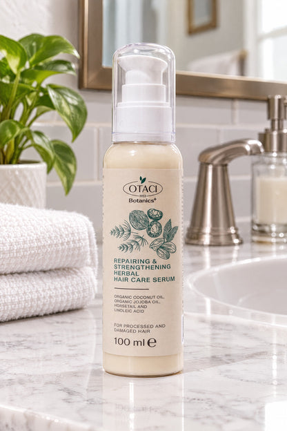 OTACI Botanics+ Repairing &amp; Strengthening Herbal Hair Care Serum - 100 mL - Klearus