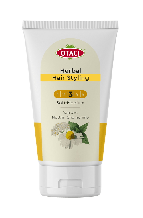 Otaci | Herbal Hair Styling Gel – Soft to Medium Hold with Yarrow, Nettle & Chamomile