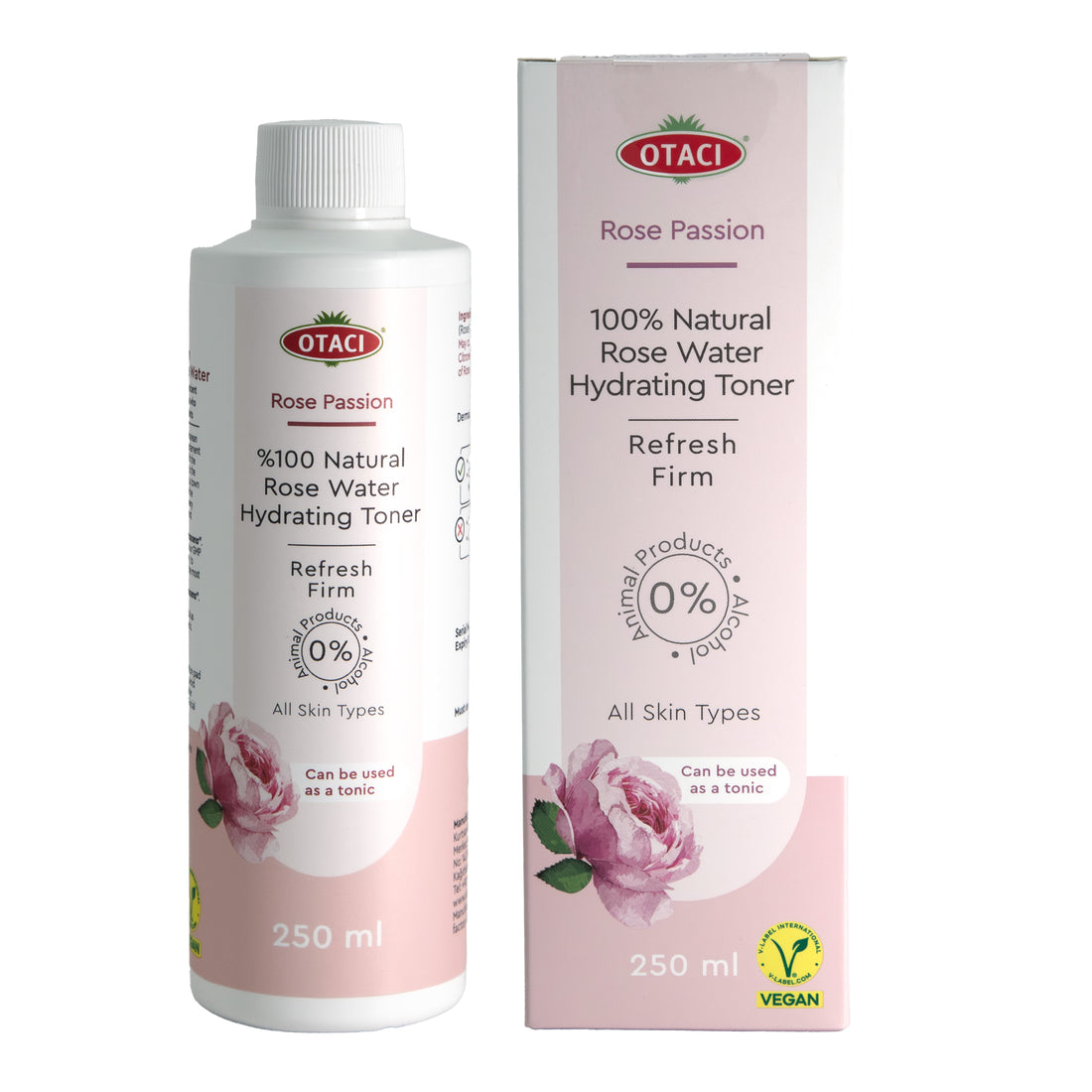 OTACI Rose Passion 100% Natural Rose Water Hydrating Toner - Klearus